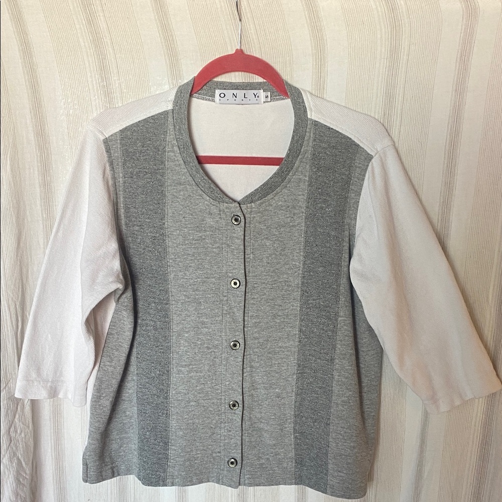 ONLY Vintage Colour Block Cardigan
